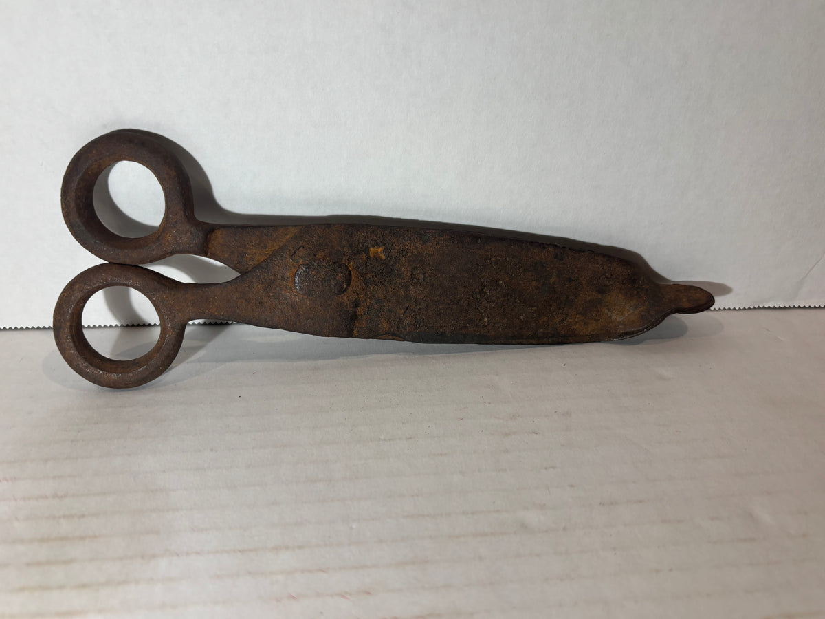 Early American/ or European Wrought-Iron Ember Tongs, 18th Century American, circa 1750–1780