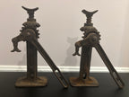 Rare Pair of Ford Model T “FJ” Automobile Jacks by W. E. Pratt Mfg. Co., Chicago, circa 1917–1924