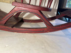 AMERICAN FOLK ART NURSERY ROCKING HORSE
