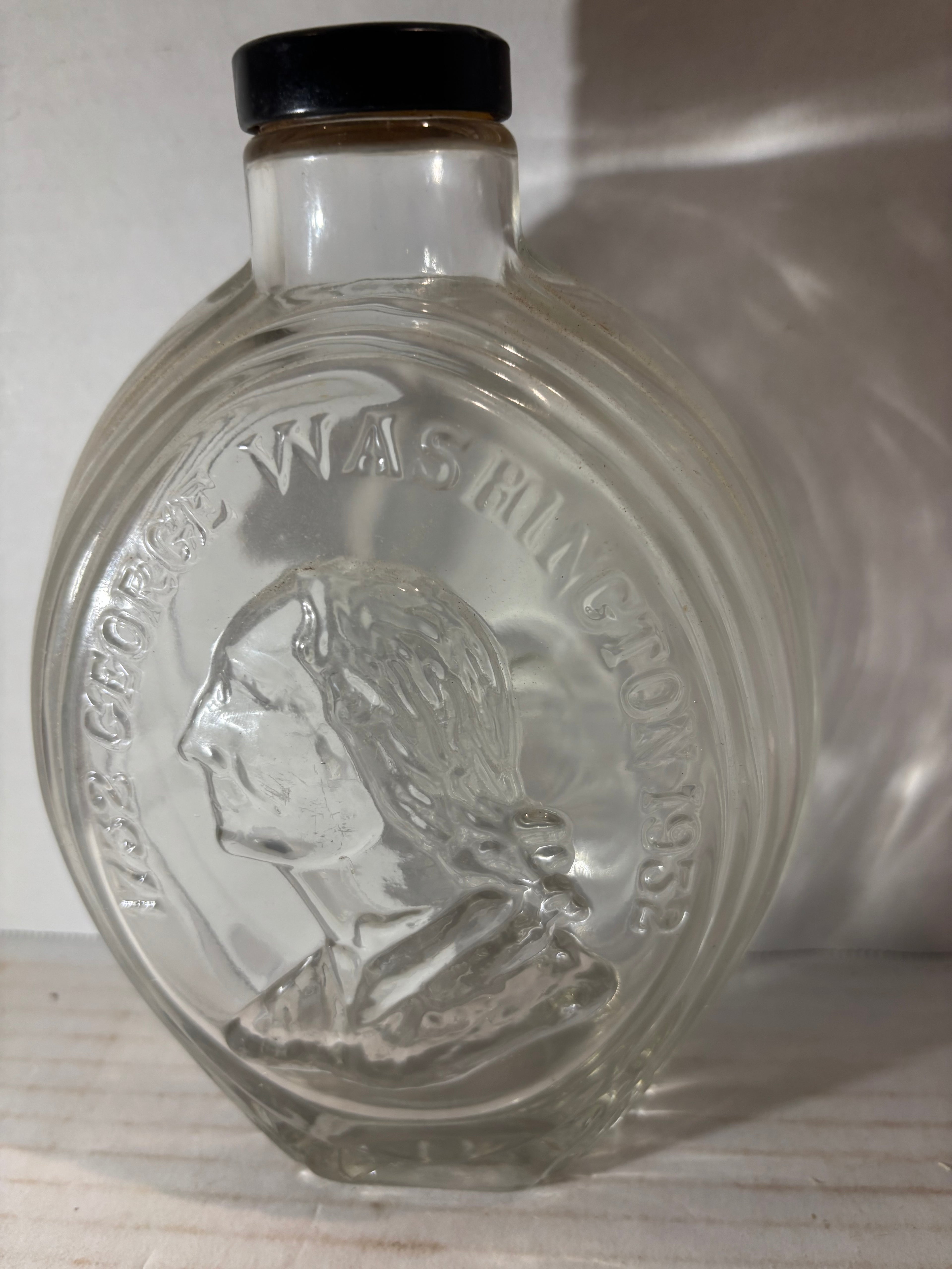 American commemorative glass bottle produced in 1932