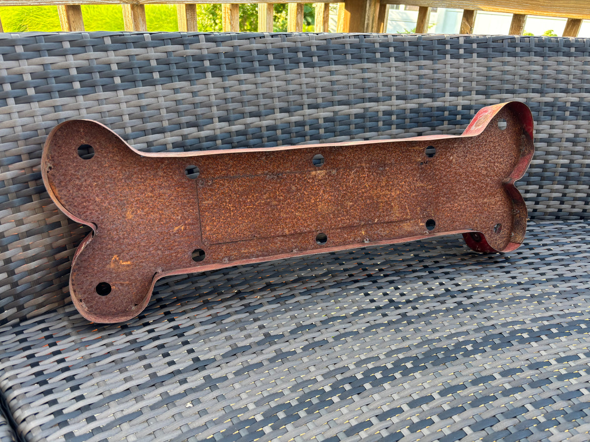 American Illuminated “WOOF” Dog Bone Trade Sign
