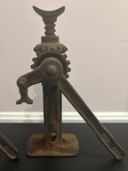 Rare Pair of Ford Model T “FJ” Automobile Jacks by W. E. Pratt Mfg. Co., Chicago, circa 1917–1924