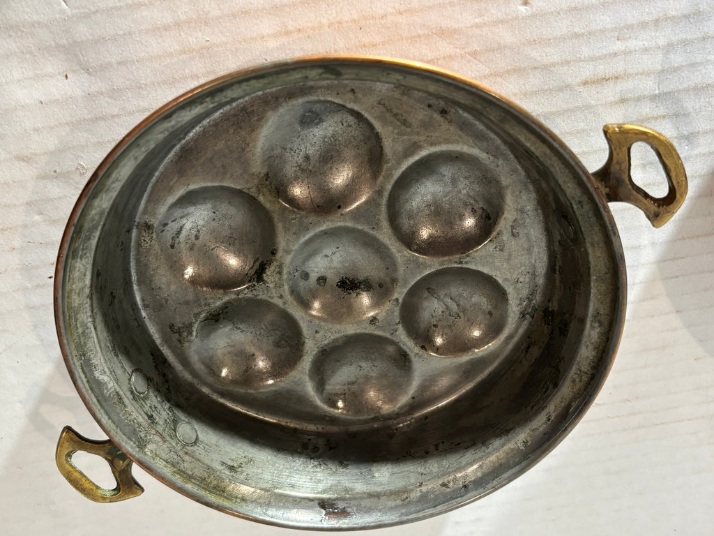 EARLY TIN-LINED COPPER CULINARY PANS French or Continental European, circa 1860–1890 Copper