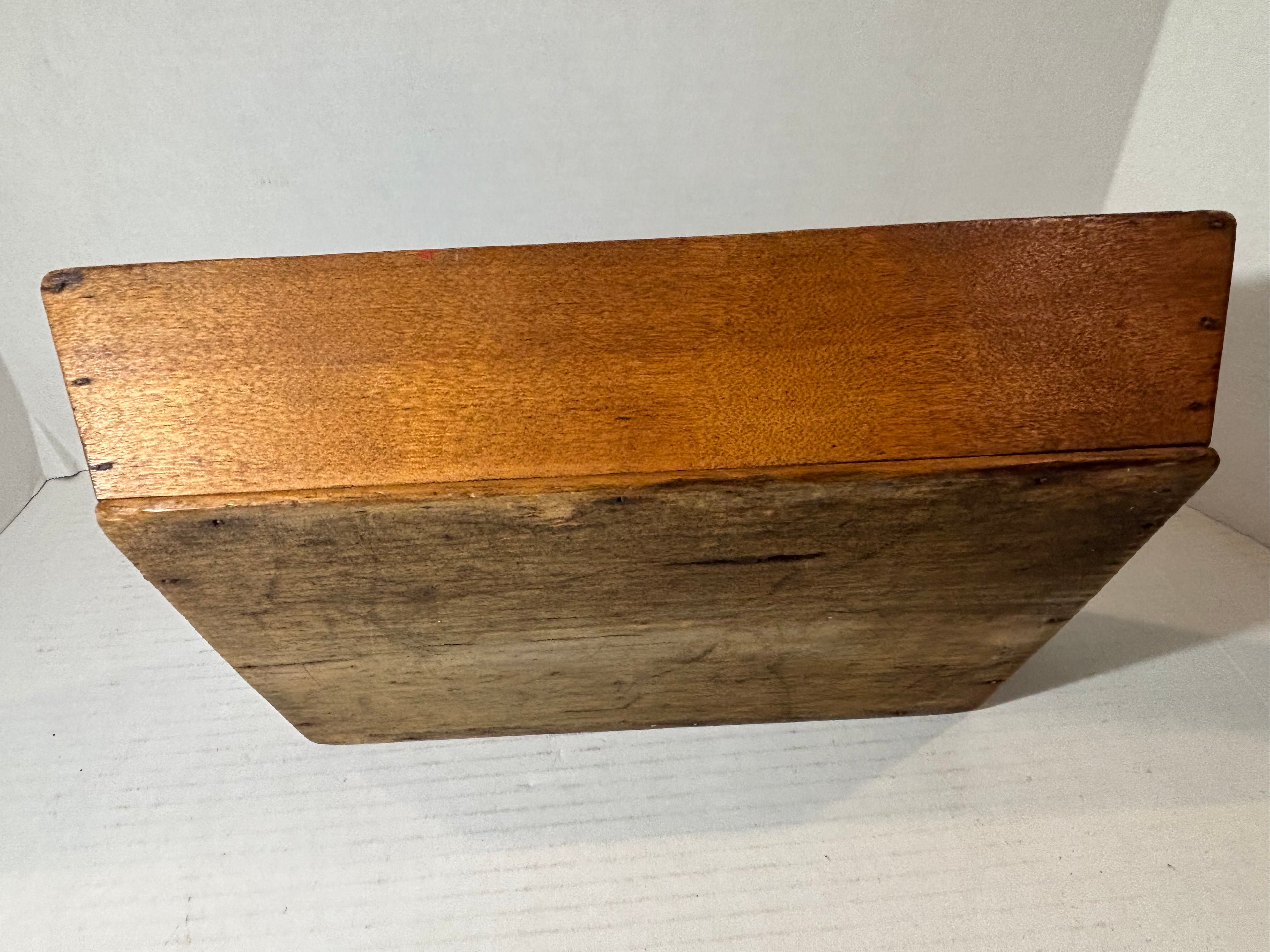 Victorian Walnut Household Carrier American, circa 1880–1910