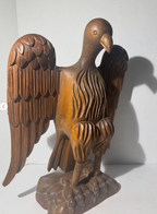 American Folk Art Carved Eagle Bible Stand / Book Lectern