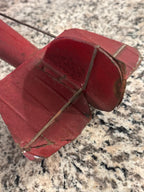 Arcade Pressed-Steel Biplane Toy