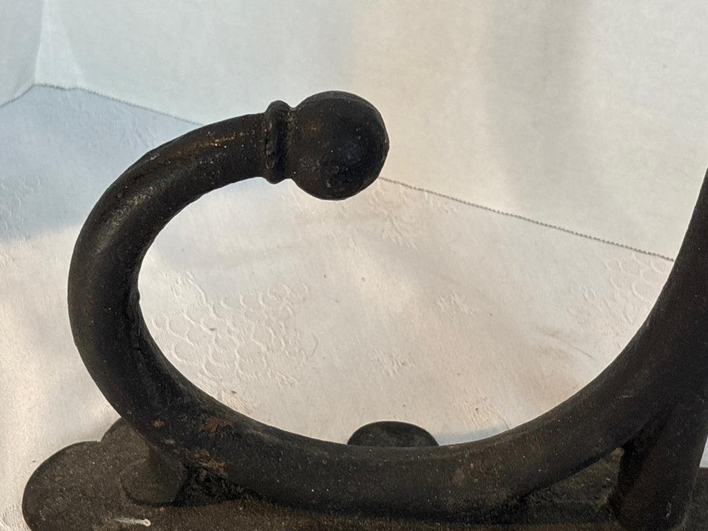 Monumental 19th Century American Cast Iron Harness Bracket Circa 1860–1885