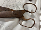 Early American Hand-Forged Iron Shears & Tongs Collection