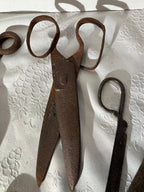 Early American Hand-Forged Iron Shears & Tongs Collection