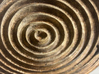 Turned Concentric Press Plate  American, likely New England or Mid-Atlantic, circa 1840–1870