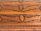 American Tramp Art Dome-Top Stickwork Box  Northeastern United States, circa 1890–1915