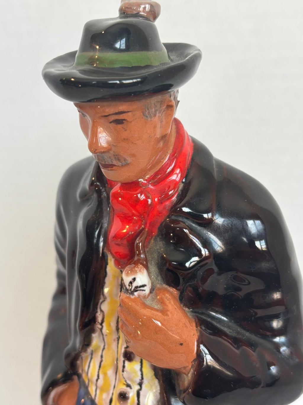 Ernst Wahliss (Austria), Continental Peasant Figure, circa 1895–1910