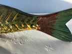 Hand-Carved American Folk Art Fish  Mid-20th Century 15 inches in length