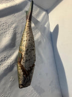 Hand-Carved American Folk Art Fish  Mid-20th Century 15 inches in length