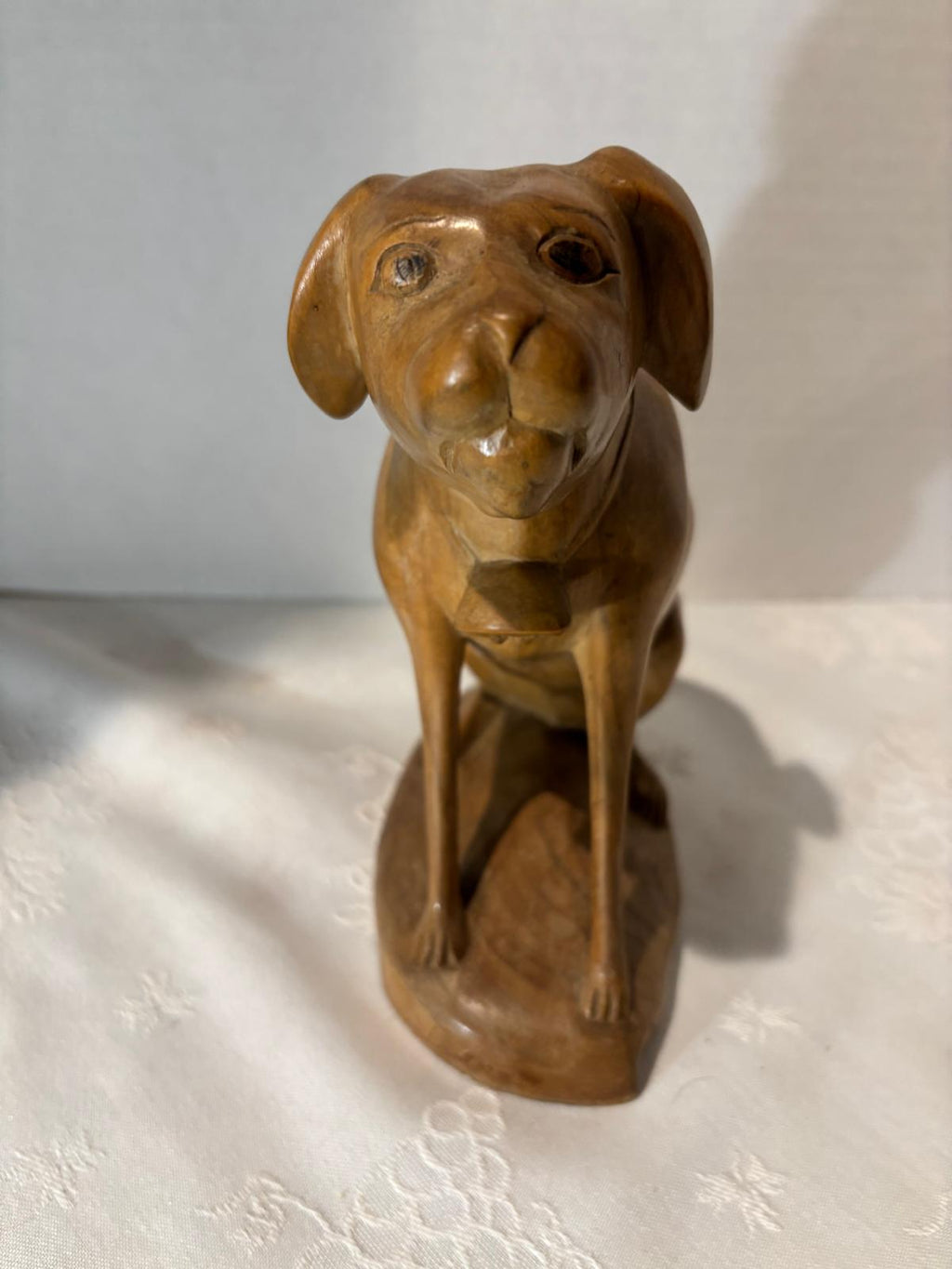 American Folk Carved Wooden Dog, late 19th century (circa 1875–1900).