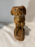 American Folk Carved Wooden Dog, late 19th century (circa 1875–1900).