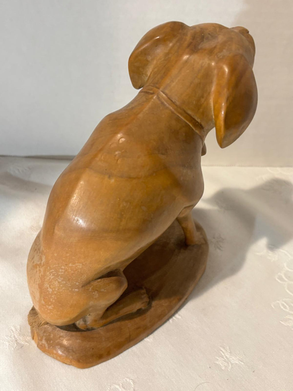 American Folk Carved Wooden Dog, late 19th century (circa 1875–1900).