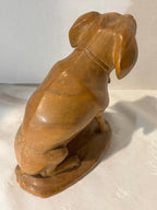 American Folk Carved Wooden Dog, late 19th century (circa 1875–1900).