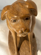American Folk Carved Wooden Dog, late 19th century (circa 1875–1900).