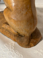 American Folk Carved Wooden Dog, late 19th century (circa 1875–1900).