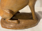American Folk Carved Wooden Dog, late 19th century (circa 1875–1900).