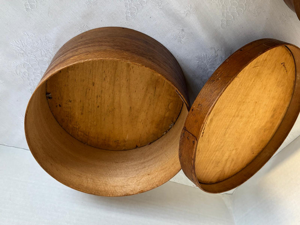 Four Graduated Bentwood Pantry Boxes from the Workshop of Thomas Annett, East Jaffrey, New Hampshire, Circa 1845–1870