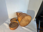 Four Graduated Bentwood Pantry Boxes from the Workshop of Thomas Annett, East Jaffrey, New Hampshire, Circa 1845–1870