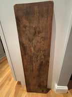 Monumental Pennsylvania German Carved Figural Cookie Board Late 19th century