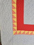 Pennsylvania Mennonite Lone Star Quilt, Circa 1890–1910