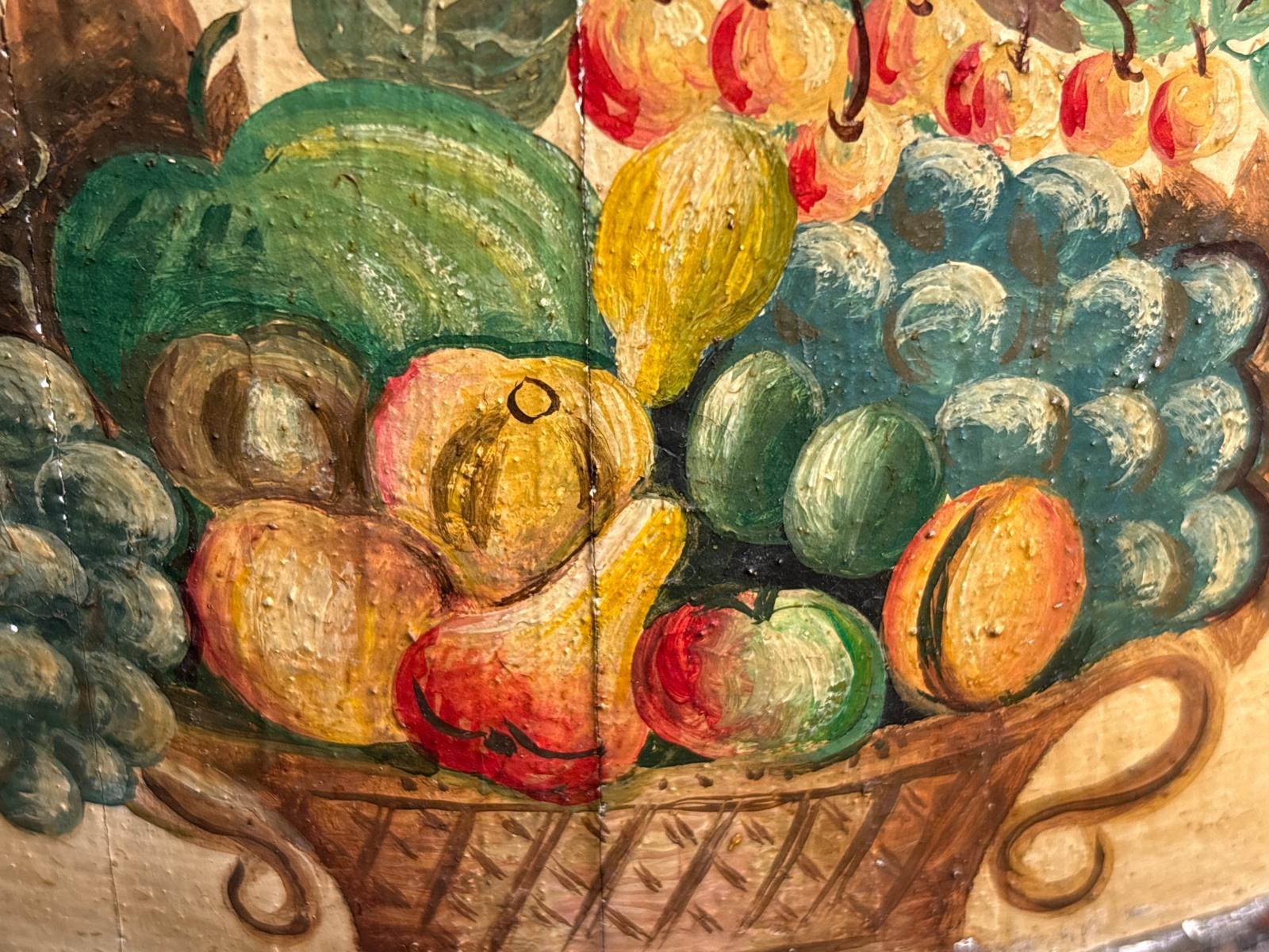 Hand-Painted American Firkin, c. 1880–1900