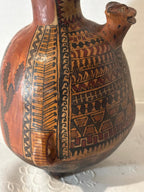Early 20th Century Peruvian Nazca-Revival Effigy Vessel circa 1915–1935