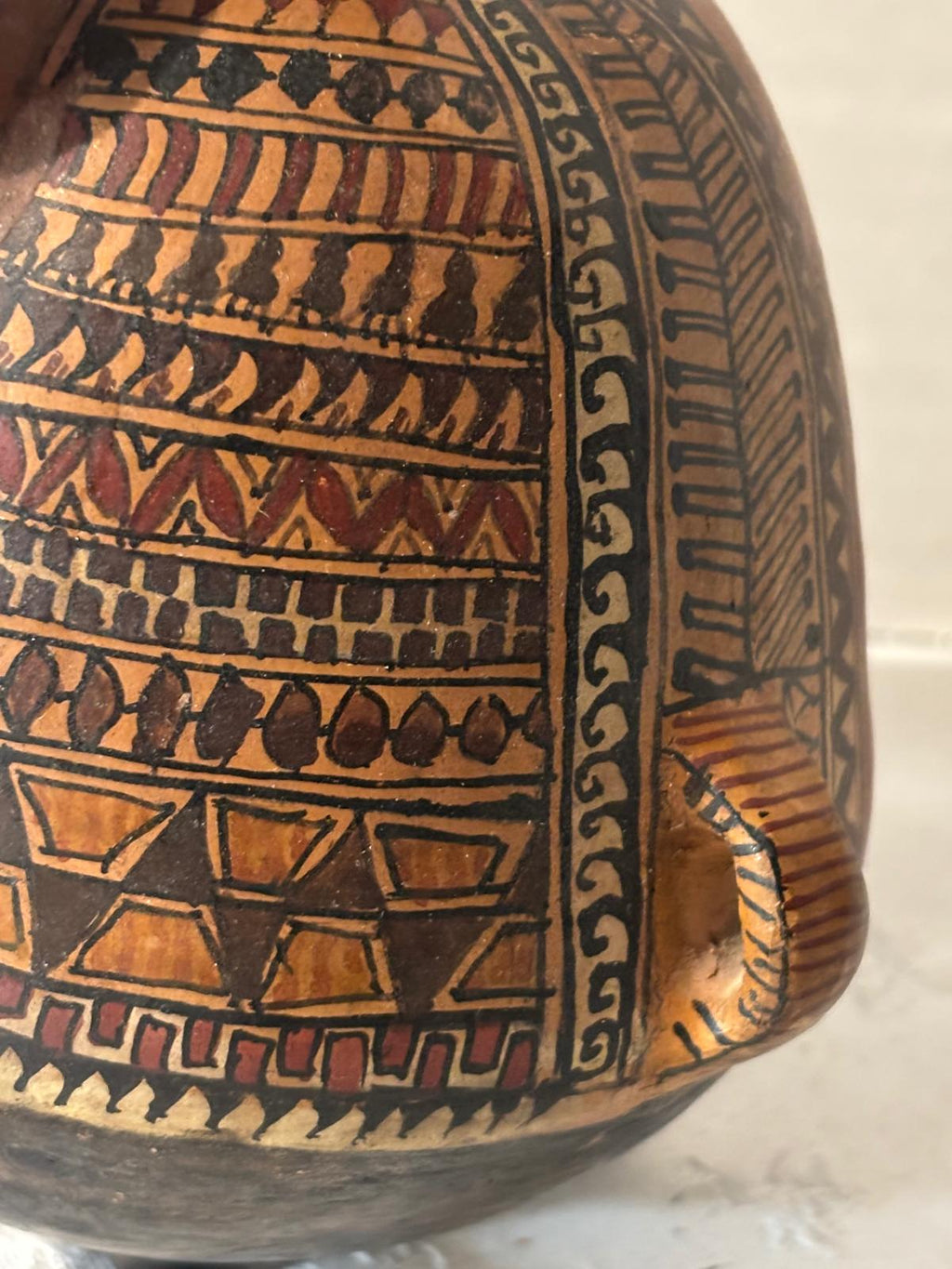 Early 20th Century Peruvian Nazca-Revival Effigy Vessel circa 1915–1935