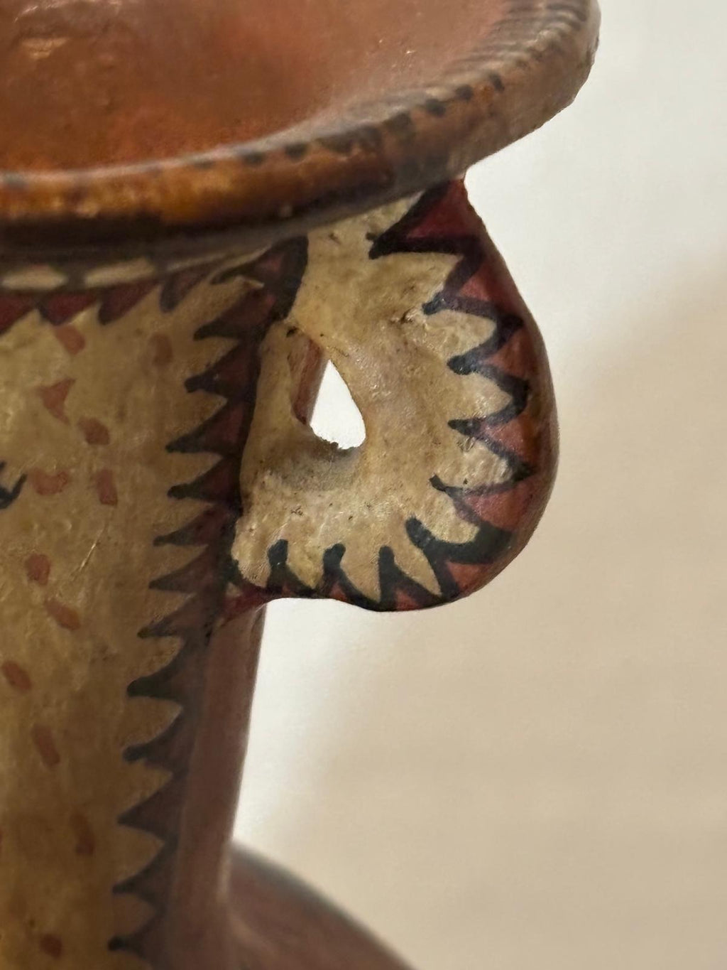 Early 20th Century Peruvian Nazca-Revival Effigy Vessel circa 1915–1935
