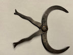 Hand-forged machinist’s or blacksmith’s outside calipers