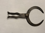 Hand-forged machinist’s or blacksmith’s outside calipers