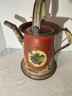 Large Decorated Toleware Coffee Pot, American, mid-19th century.