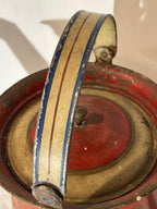 Large Decorated Toleware Coffee Pot, American, mid-19th century.