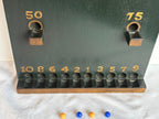 Early 20th Century American Folk Art Marble Game Board “The Green Frog” Tavern Board