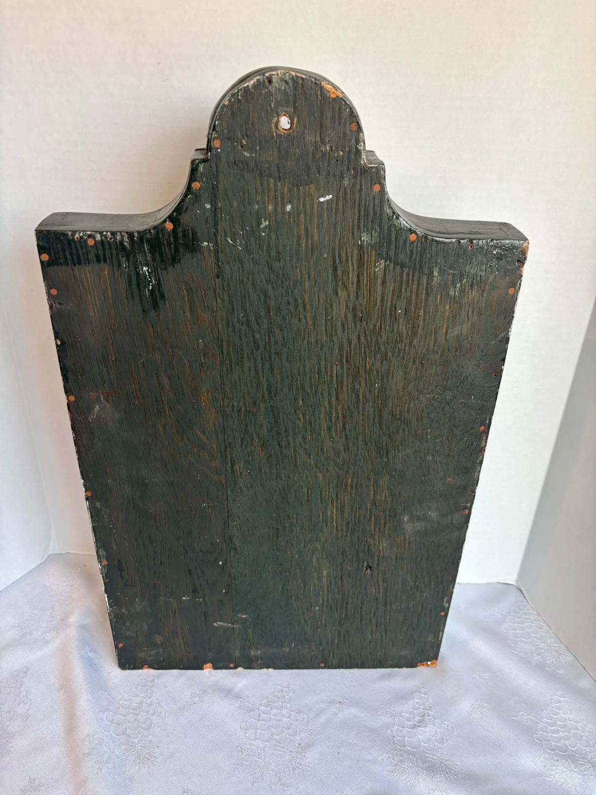 Early 20th Century American Folk Art Marble Game Board “The Green Frog” Tavern Board