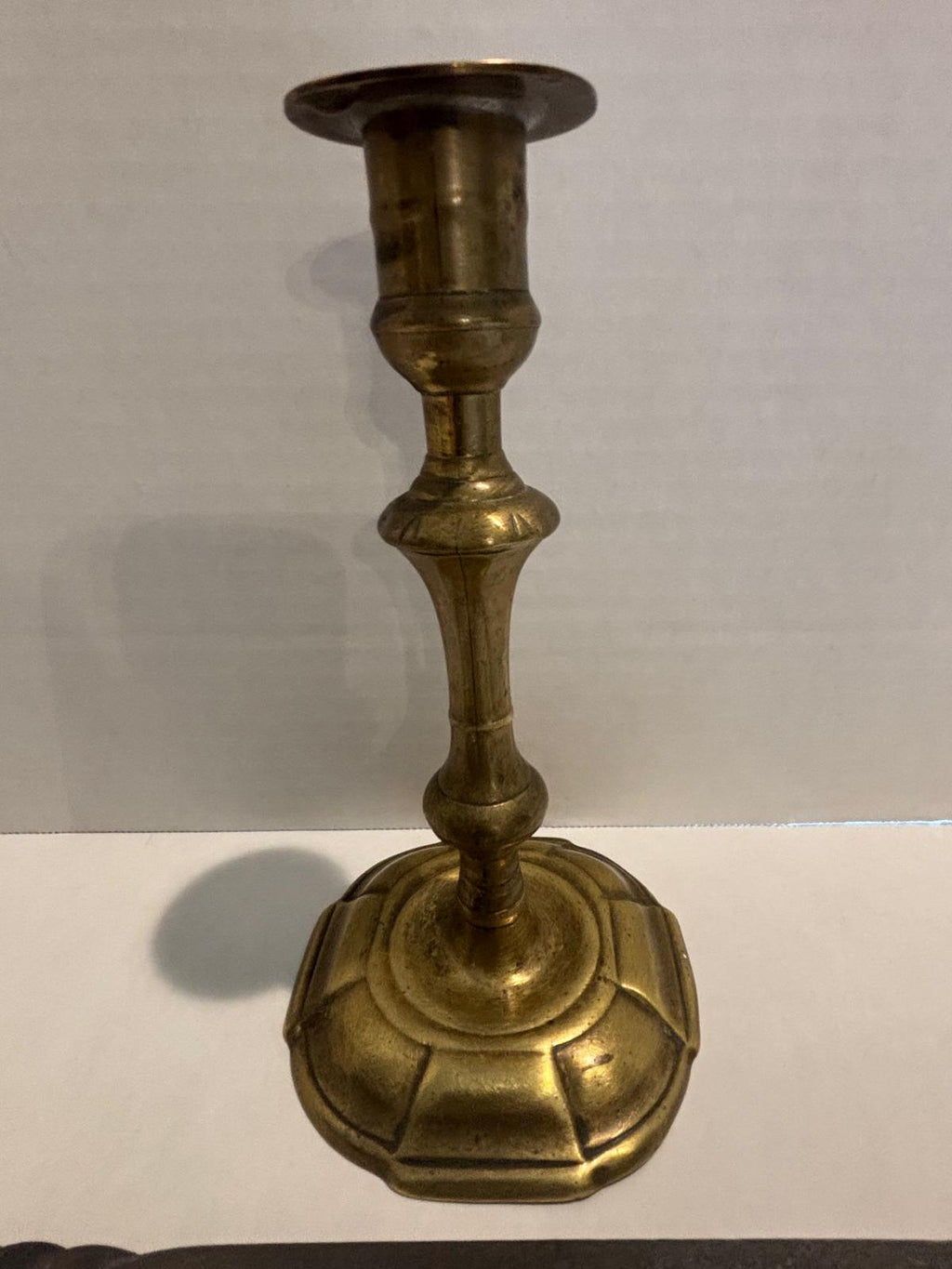 Fine Early American Brass and Iron Hearth Ensemble, 18th–Early 19th Century