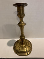 Fine Early American Brass and Iron Hearth Ensemble, 18th–Early 19th Century