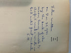 WWII TYPESCRIPT POEM FOUND IN SARA TEASDALE VOLUME — ROLAND IRVINE GAMMON, ARMY AIR FORCES, c. 1943