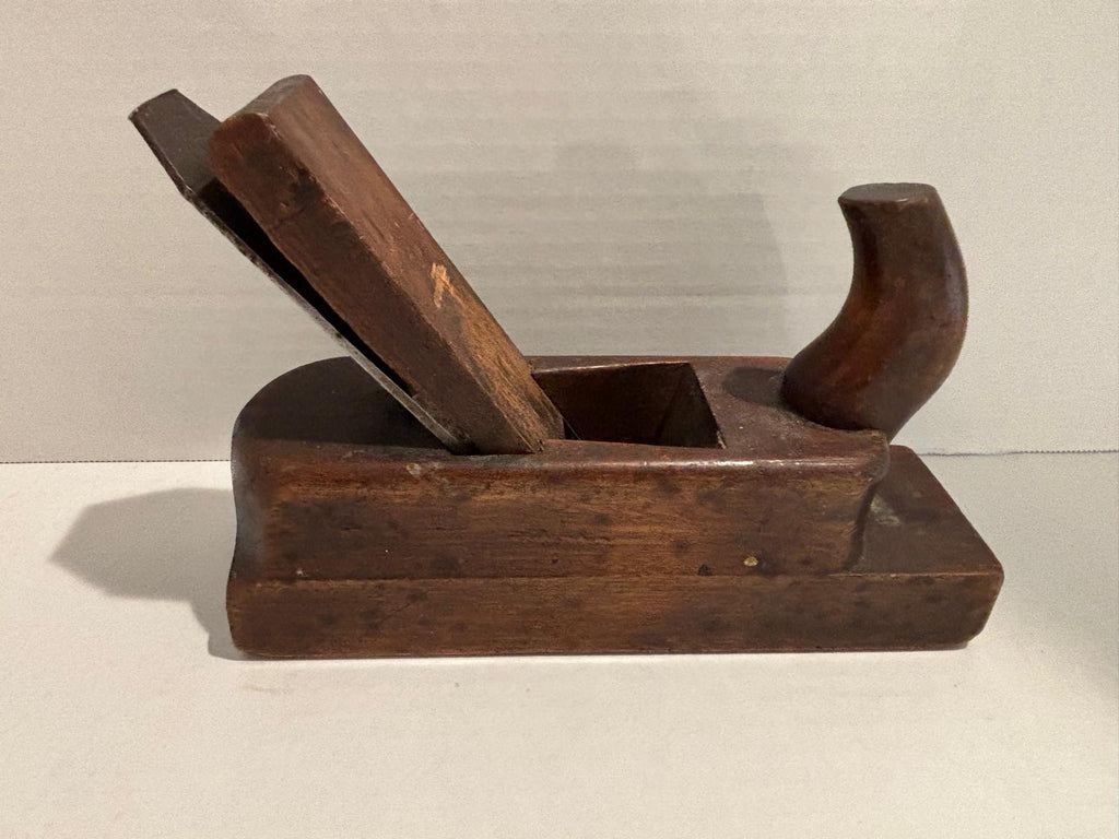 Seven 19th Century German and French Wooden Block Planes — Sculptural Cabinetmaker’s Working Group with Exceptional Patina