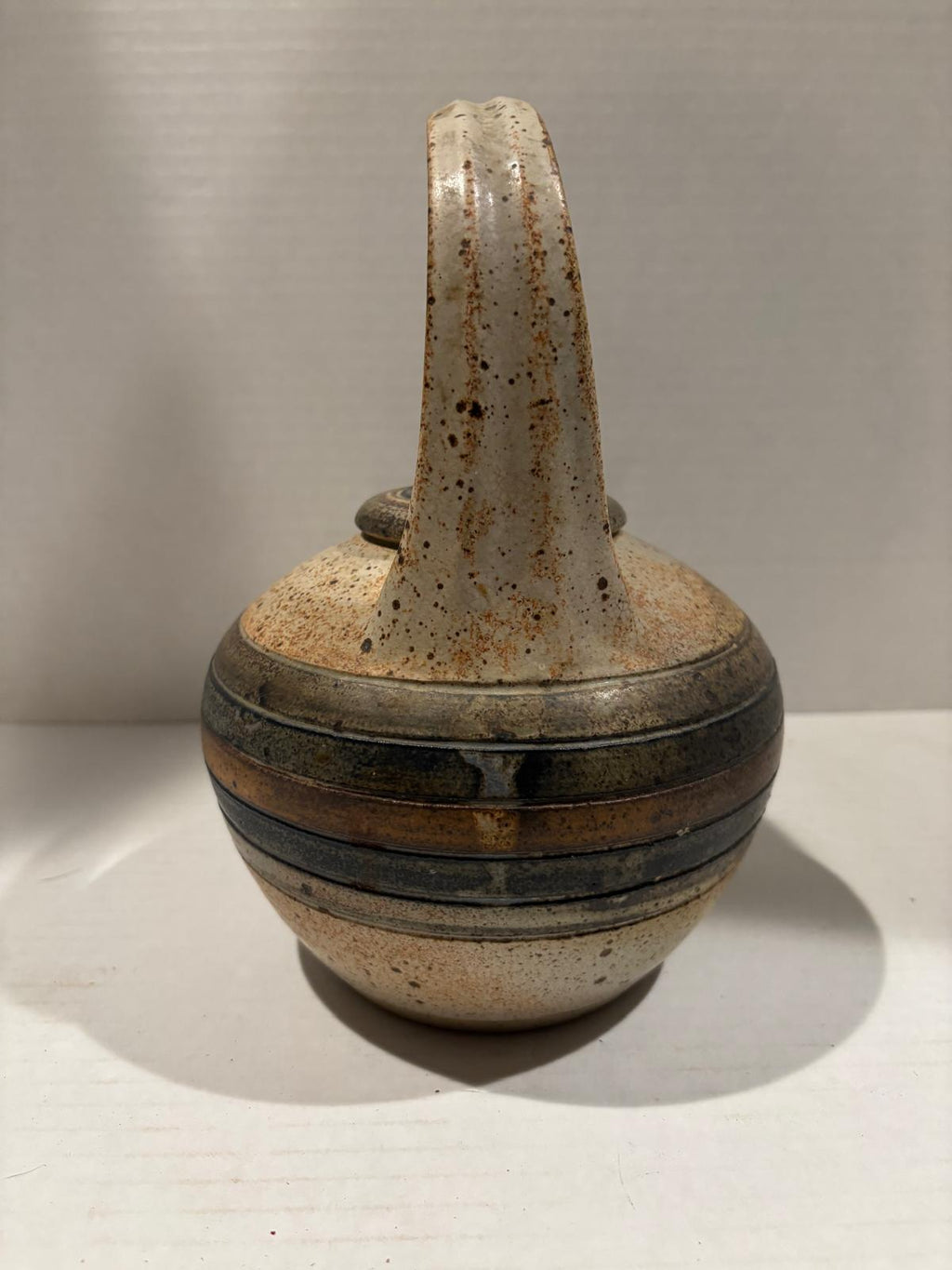 Sculptural Mid-Century Studio Pottery Teapot