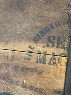 Exceptional Early American Bootblack’s Shoe-Shine Box, Signed and Inscribed to Ronald Gagnon, c. 1900–1920.