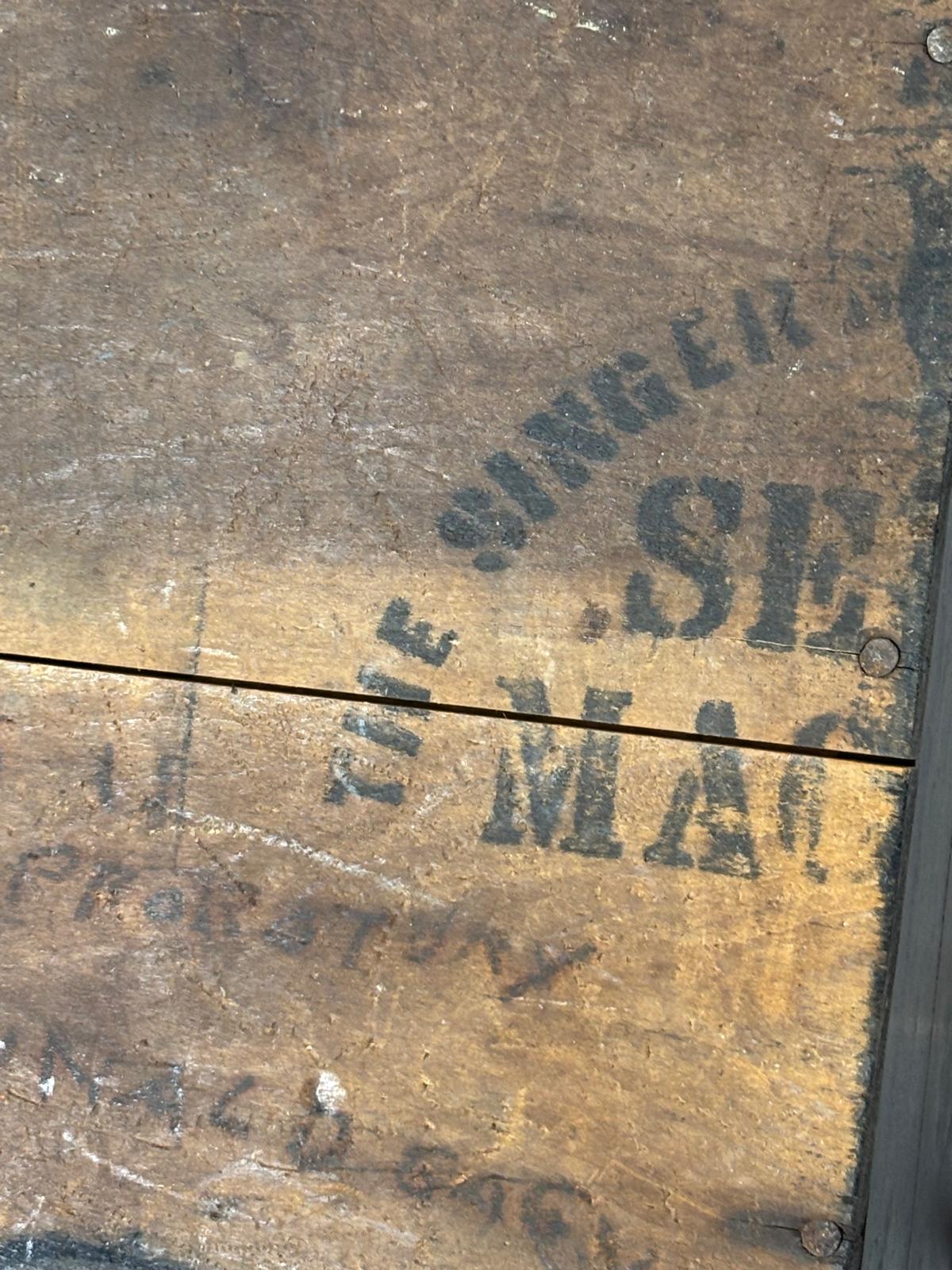 Exceptional Early American Bootblack’s Shoe-Shine Box, Signed and Inscribed to Ronald Gagnon, c. 1900–1920.