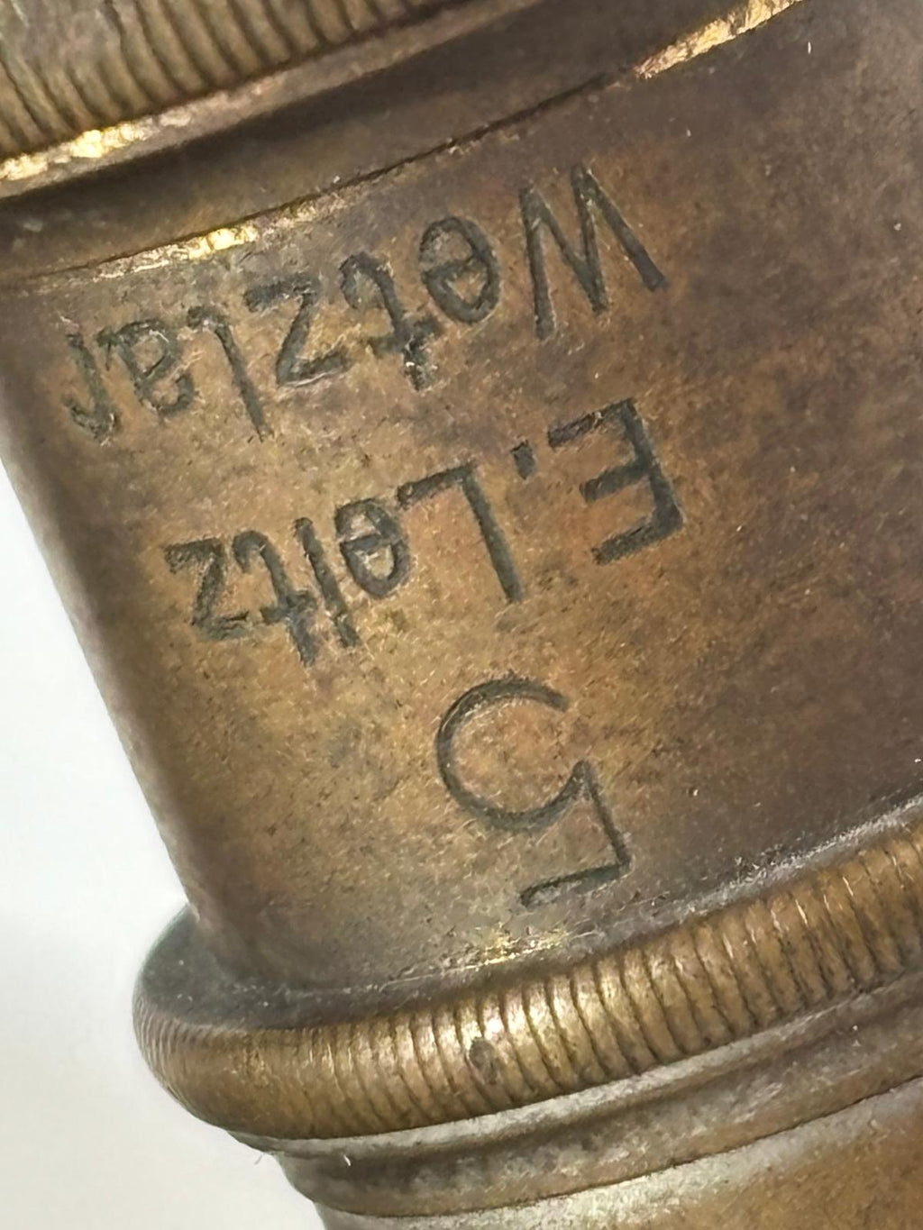 Early 20th Century Leitz Wetzlar Brass Microscope with Complete Matched Optics and Reichert Mechanical Stage — Working