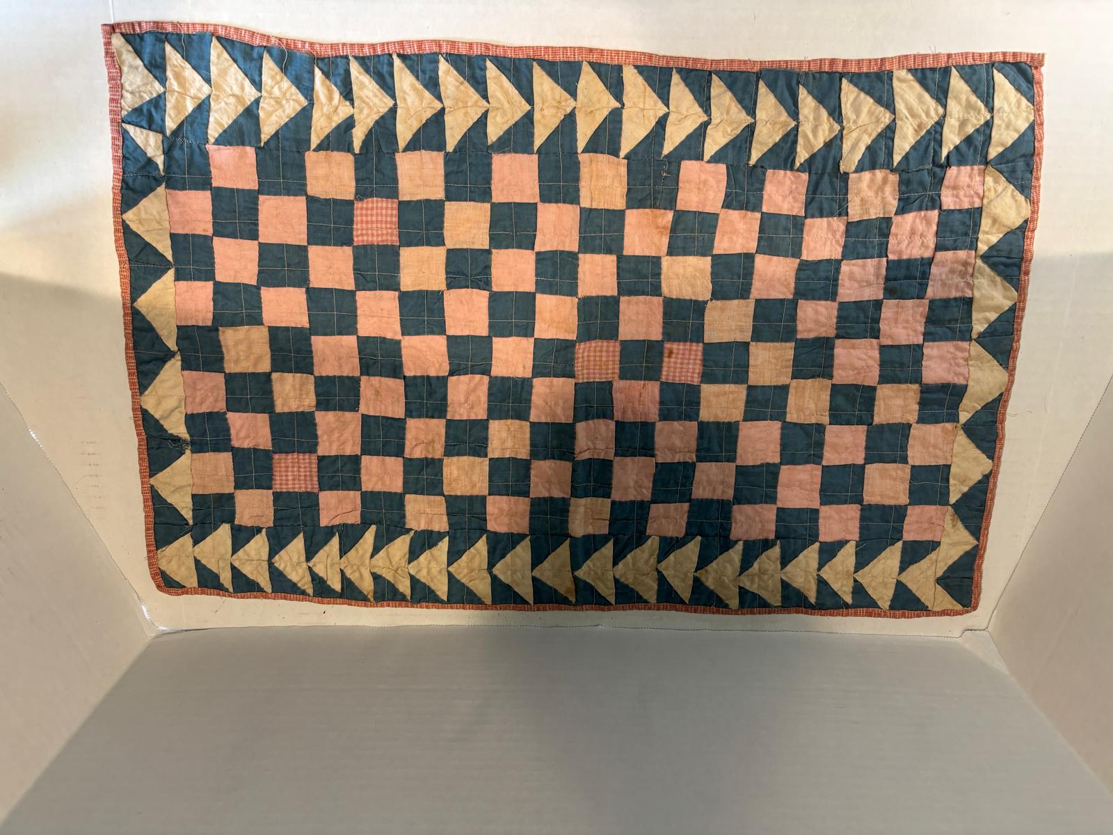 Early American Crib Quilt Probably Pennsylvania or Mid-Atlantic Region, Circa 1835–1855