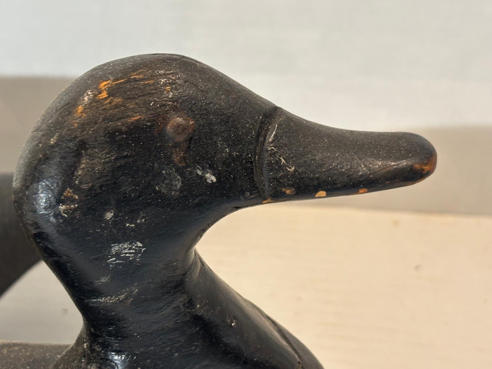 Important Pair of Early Working Merganser Decoys Circa 1910–1930.