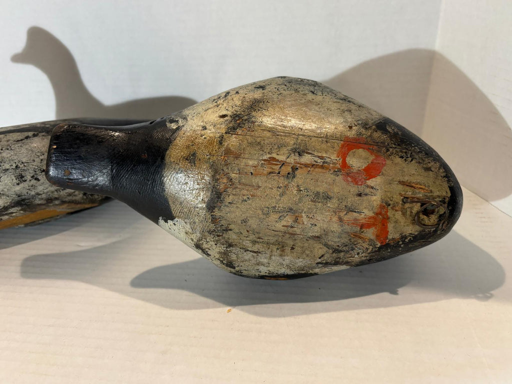 Important Pair of Early Working Merganser Decoys Circa 1910–1930.